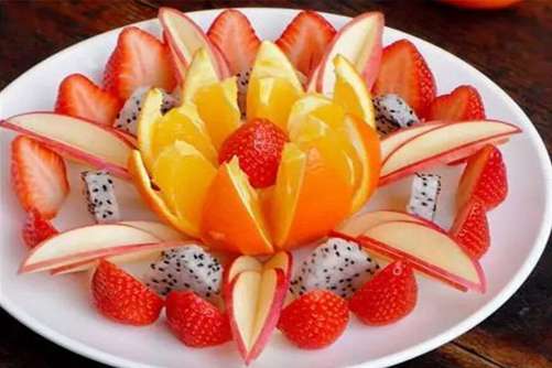 水果拼盘图片，这几种水果拼盘漂亮、容易做，你一定喜欢